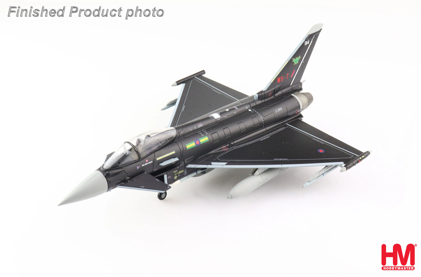 HOBBY MASTER EUROFIGHTER TYPHOON FGR4 AGGRESSOR ZJ914