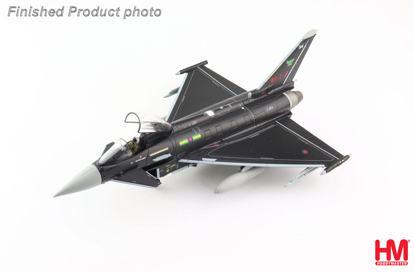 HOBBY MASTER EUROFIGHTER TYPHOON FGR4 AGGRESSOR ZJ914
