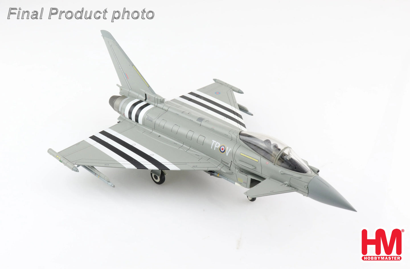HOBBY MASTER EUROFIGHTER TYPHOON "D-DAY 70TH ANNIVERSARY" ZK308 ENGLAND 2014