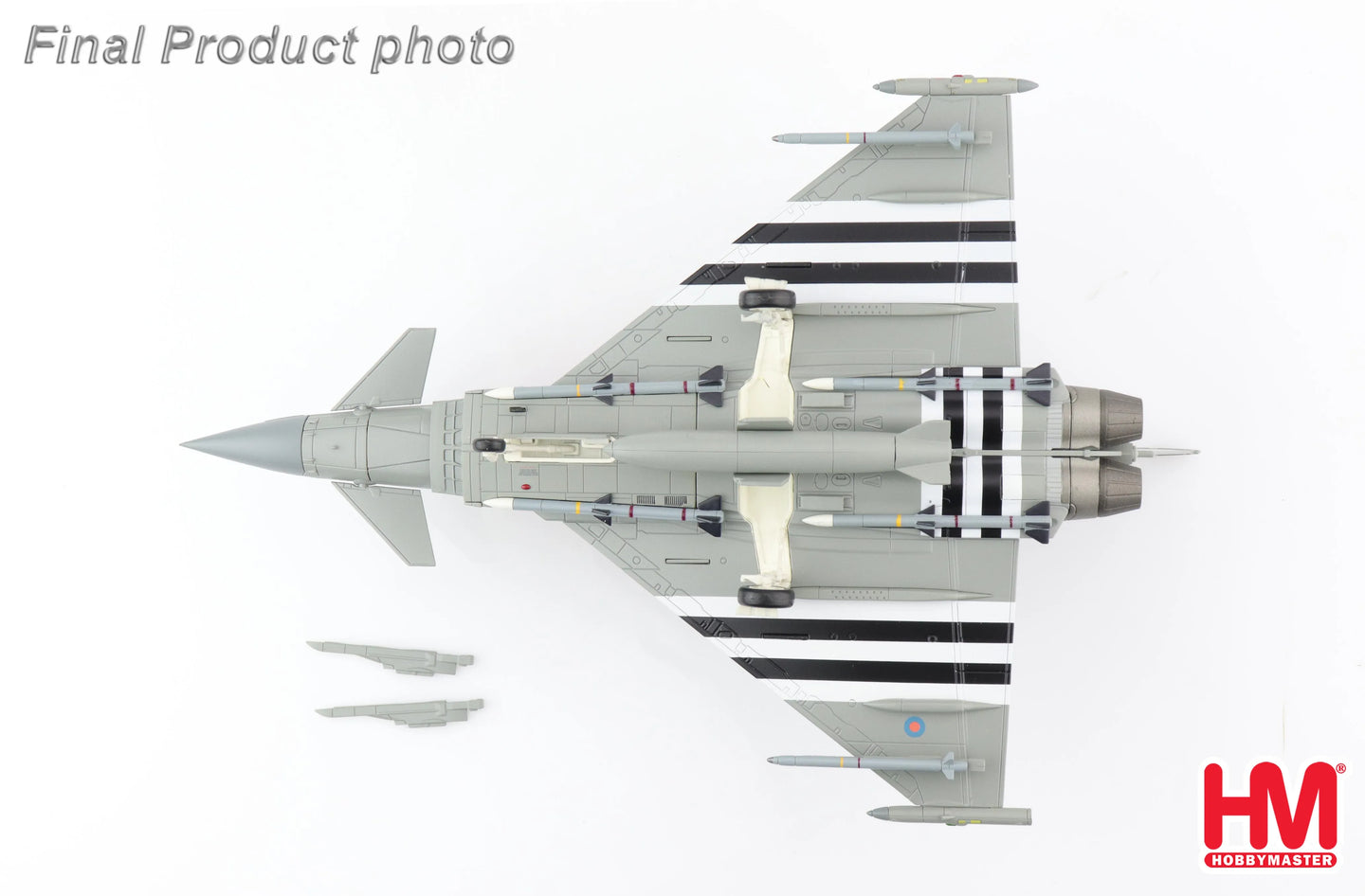HOBBY MASTER EUROFIGHTER TYPHOON "D-DAY 70TH ANNIVERSARY" ZK308 ENGLAND 2014