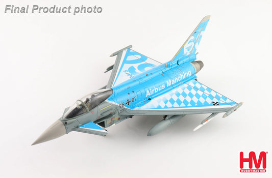 HOBBY MASTER EUROFIGHTER EF-2000 60TH YEARS AIRBUS MANCHING SEPT 2022