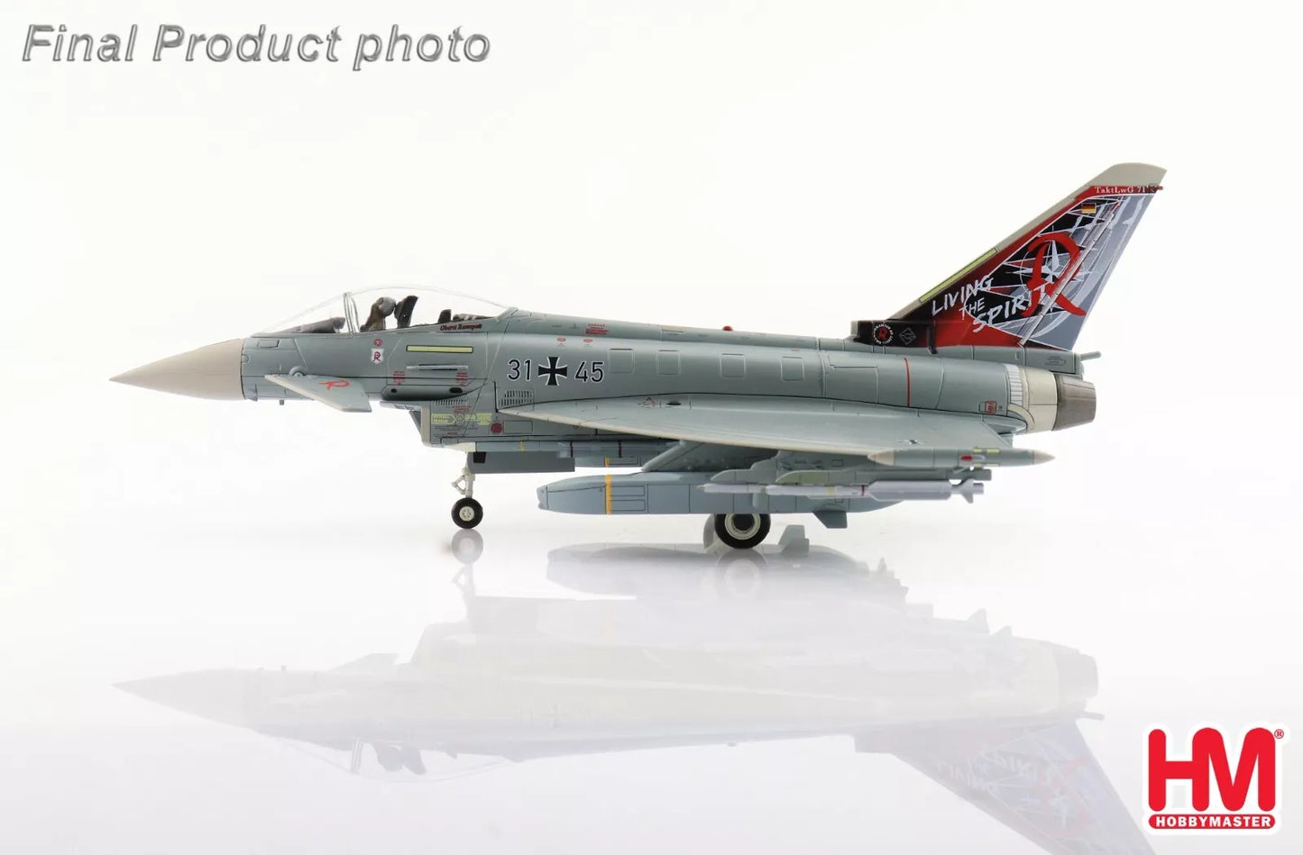 HOBBY MASTER EUROFIGHTER EF-2000 31+45 LUFTWAFFE 2021