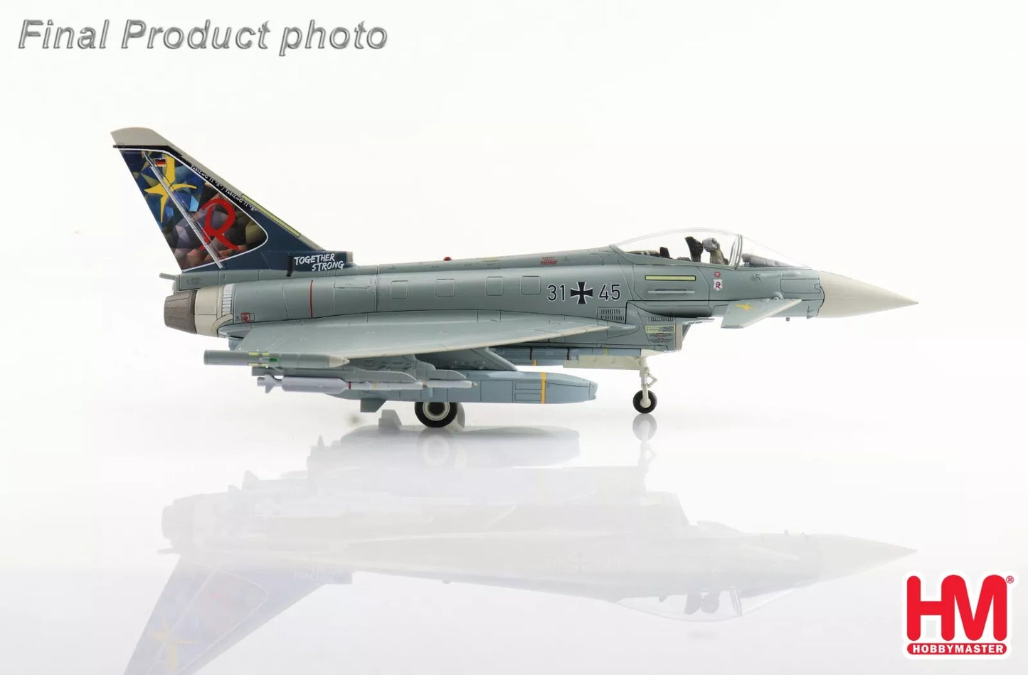 HOBBY MASTER EUROFIGHTER EF-2000 31+45 LUFTWAFFE 2021