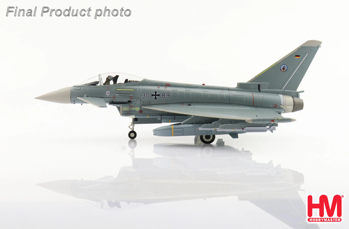 HOBBY MASTERS EUROFIGHTER EF-2000 LUFTWAFFE "BALTIC AIR POLICING" JULY 2022