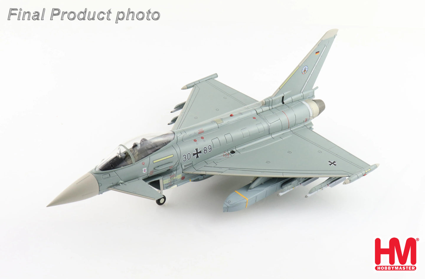 HOBBY MASTERS EUROFIGHTER EF-2000 LUFTWAFFE "BALTIC AIR POLICING" JULY 2022