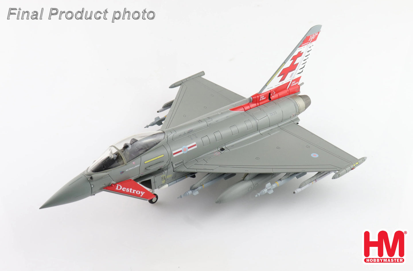 HOBBY MASTER TYPHOON ZK315 41 SQN. RAF CONINGSBY 2015