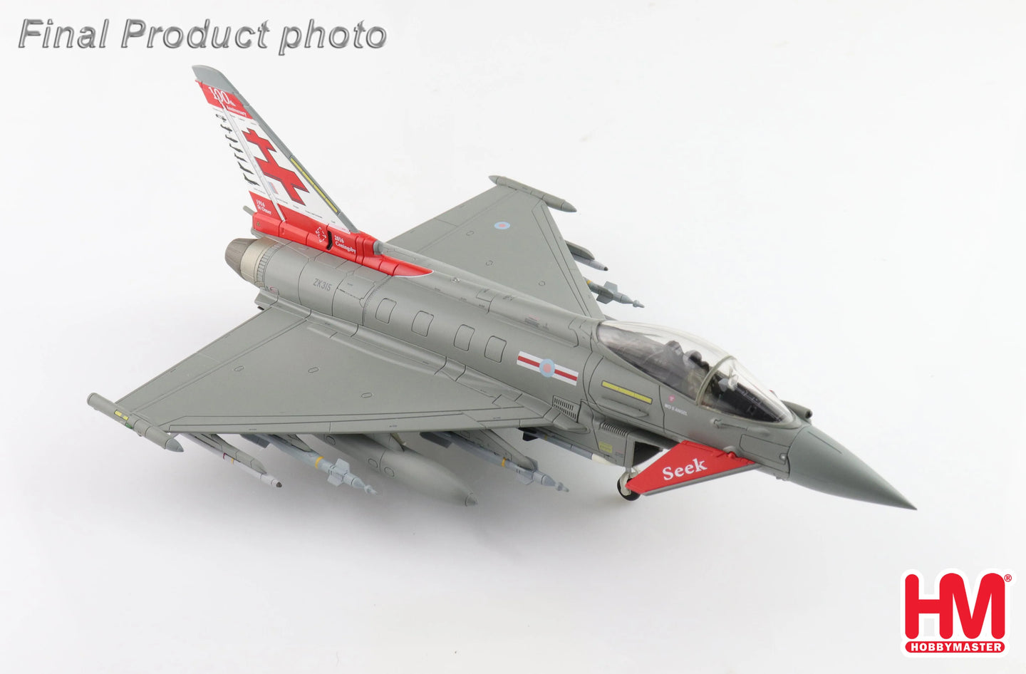 HOBBY MASTER TYPHOON ZK315 41 SQN. RAF CONINGSBY 2015