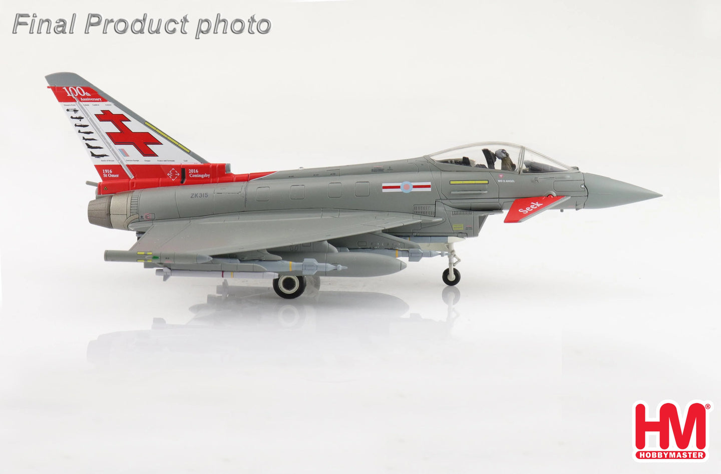 HOBBY MASTER TYPHOON ZK315 41 SQN. RAF CONINGSBY 2015