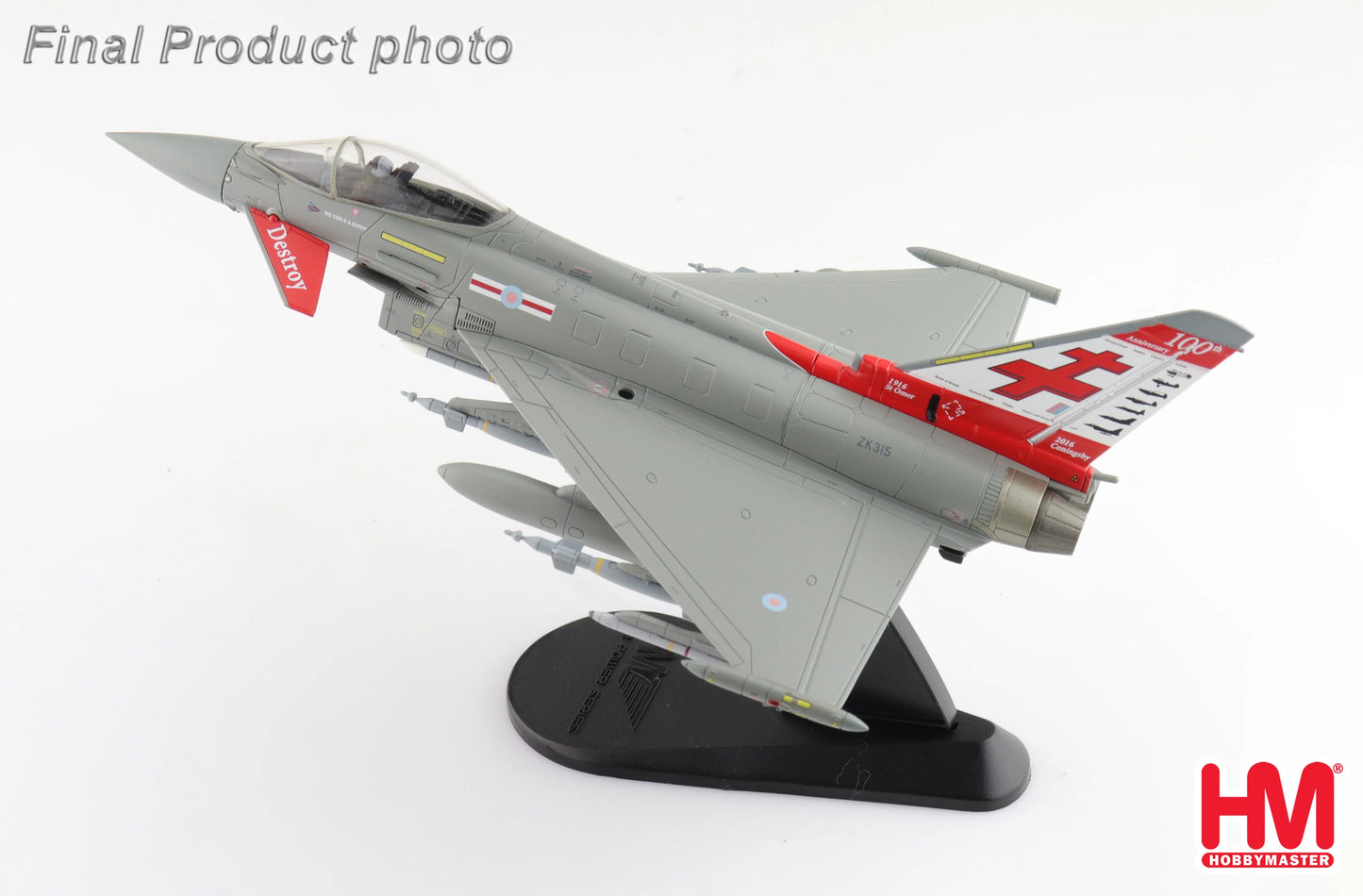HOBBY MASTER TYPHOON ZK315 41 SQN. RAF CONINGSBY 2015