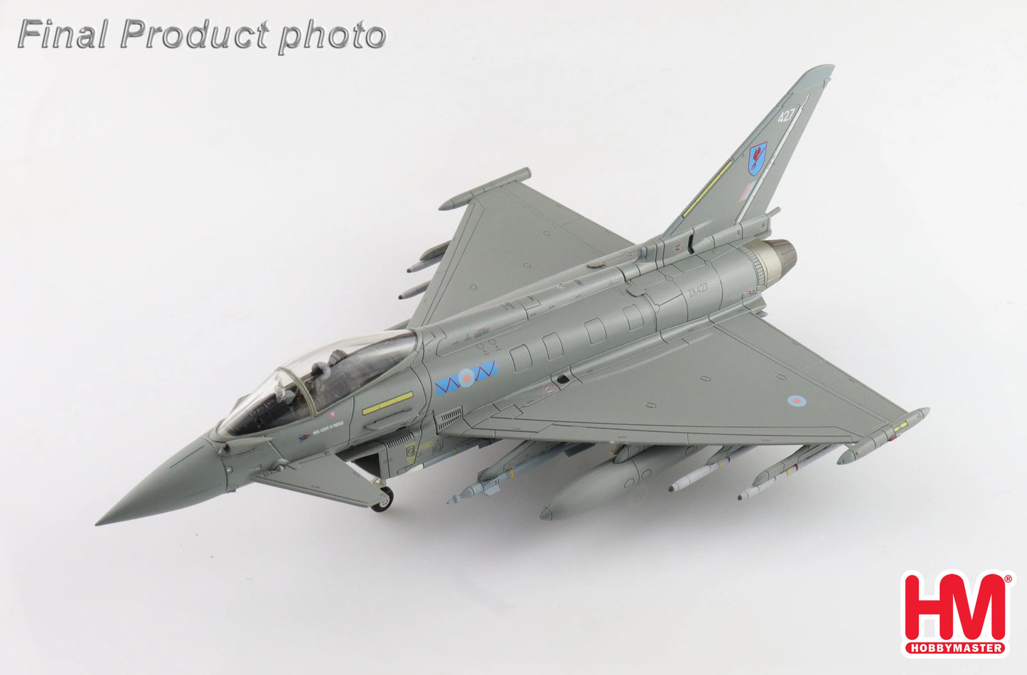 HOBBY MASTER TYPHOON THE MACROBERT FIGHTER ZK427 NO. 6 SQN. RAF LOSSIEMOUTH 2023
