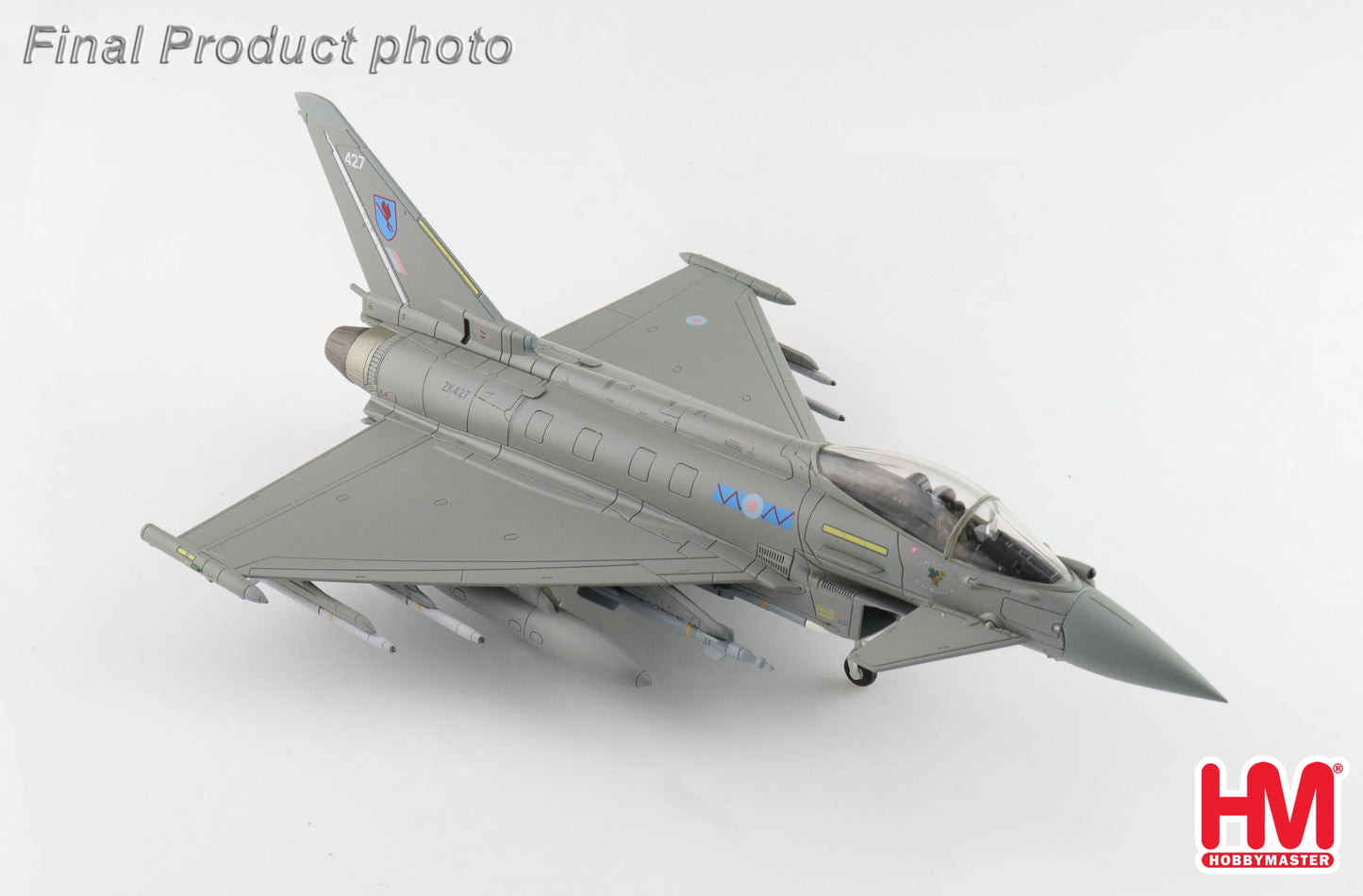 HOBBY MASTER TYPHOON THE MACROBERT FIGHTER ZK427 NO. 6 SQN. RAF LOSSIEMOUTH 2023