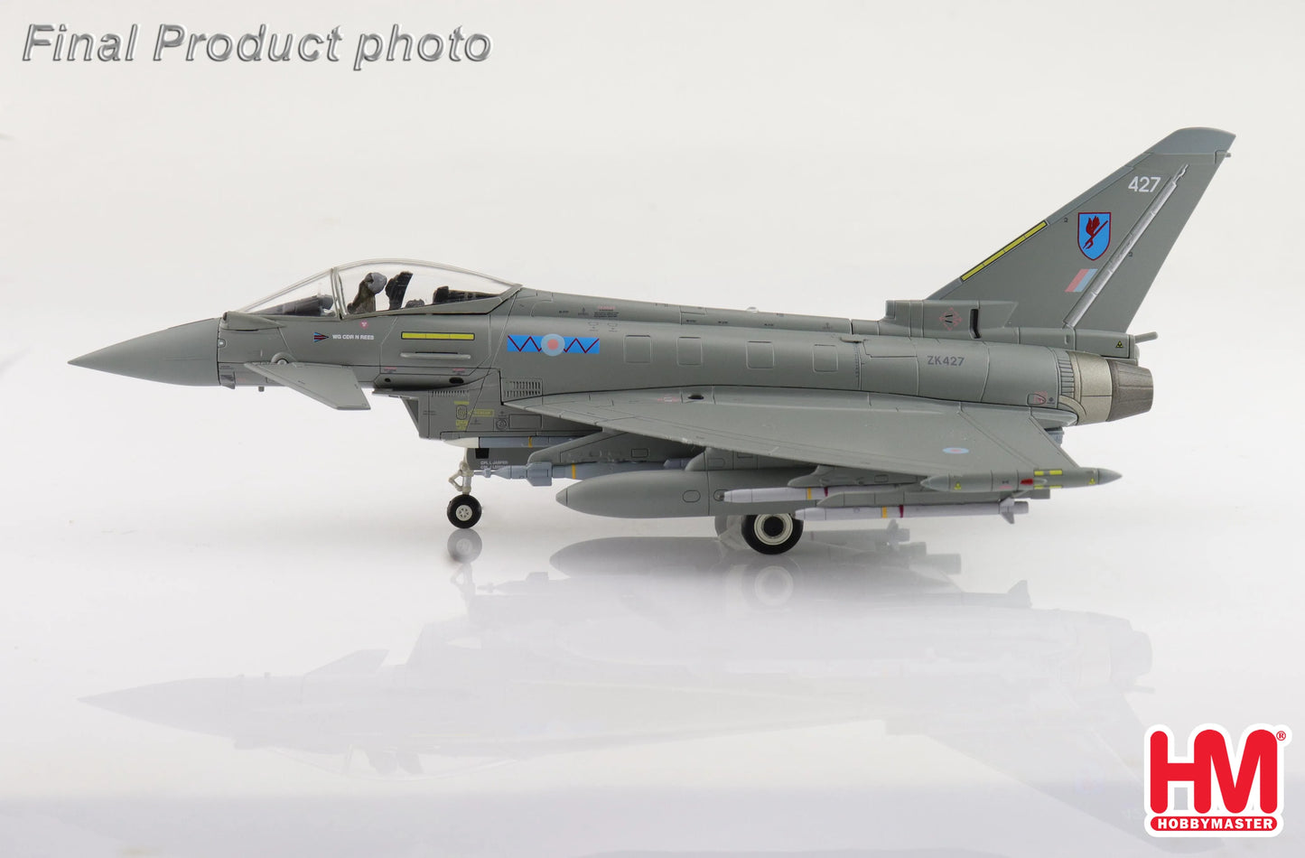 HOBBY MASTER TYPHOON THE MACROBERT FIGHTER ZK427 NO. 6 SQN. RAF LOSSIEMOUTH 2023