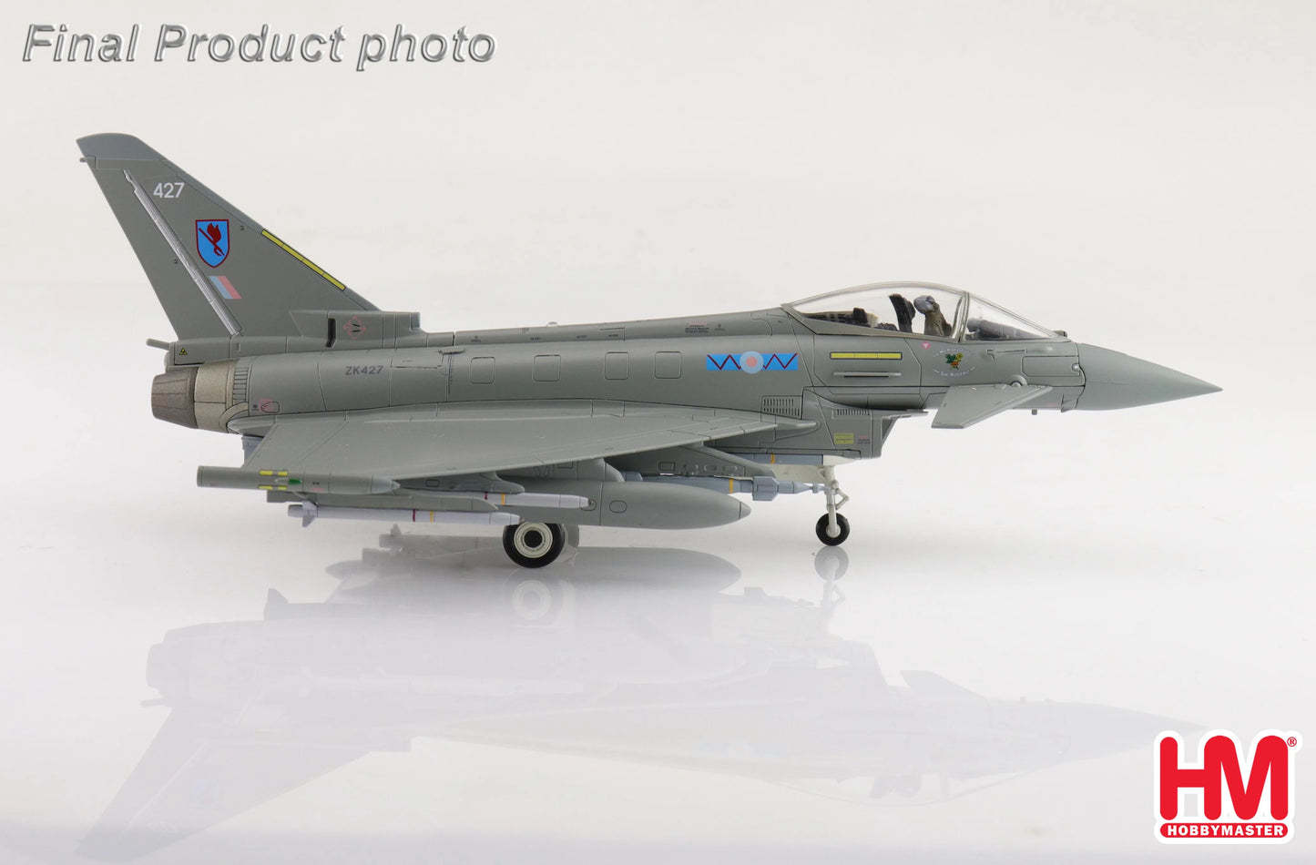 HOBBY MASTER TYPHOON THE MACROBERT FIGHTER ZK427 NO. 6 SQN. RAF LOSSIEMOUTH 2023
