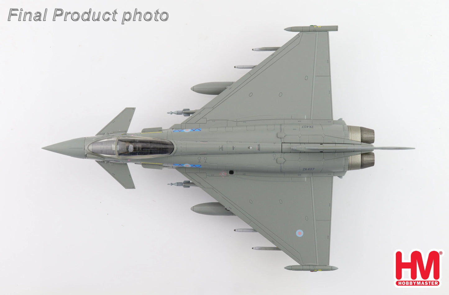 HOBBY MASTER TYPHOON THE MACROBERT FIGHTER ZK427 NO. 6 SQN. RAF LOSSIEMOUTH 2023