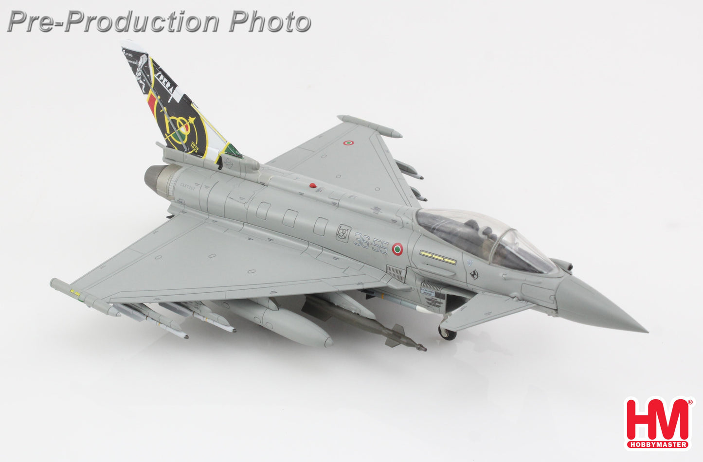 HOBBY MASTER TYPHOON ITALIAN AIR FORCE "ITALIAN AIR FORCE 100 YEARS" 36-55 RIAT 2023