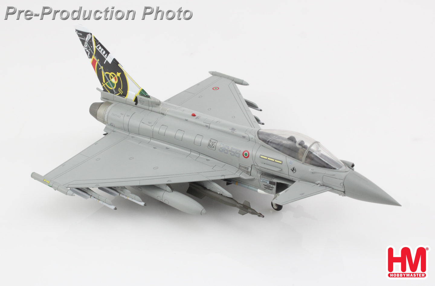 HOBBY MASTER TYPHOON ITALIAN AIR FORCE "ITALIAN AIR FORCE 100 YEARS" 36-55 RIAT 2023