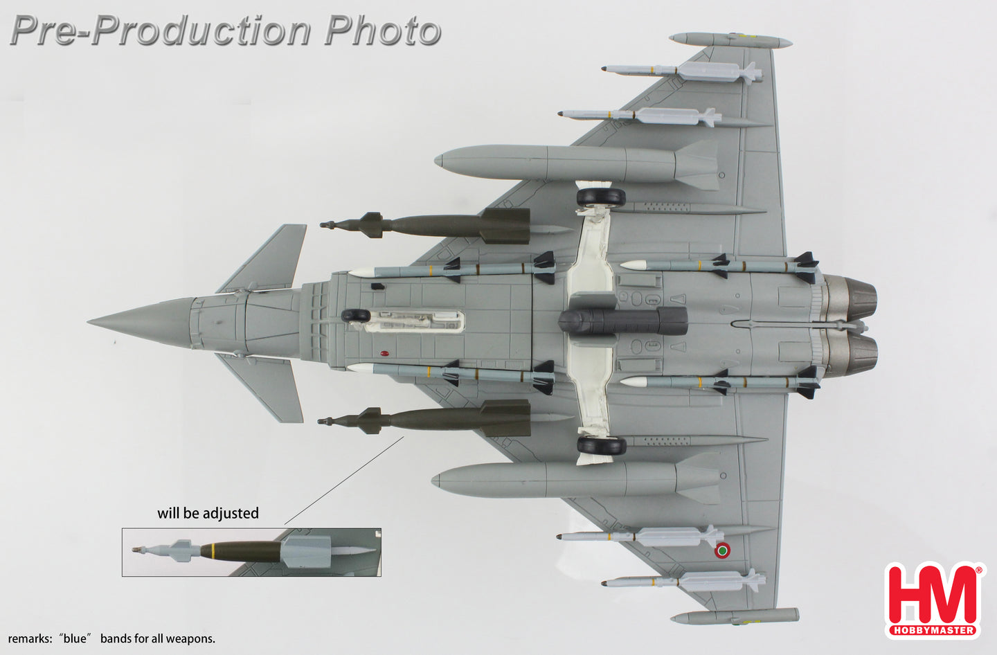 HOBBY MASTER TYPHOON ITALIAN AIR FORCE "ITALIAN AIR FORCE 100 YEARS" 36-55 RIAT 2023