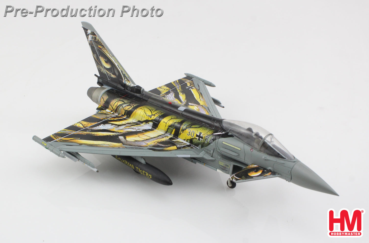 HOBBY MASTER EUROFIGHTER TYPHOON LUFTWAFFE "CASTLE TIGER" 30+74 2025
