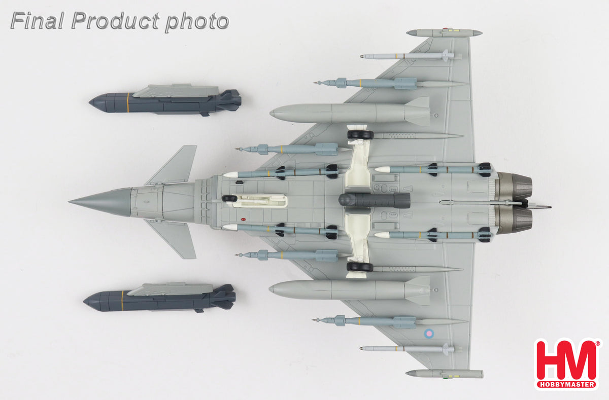 HOBBY MASTER TYPHOON RAF ZK343 NO. 74 SQN TIGERS "WHAT IF SCHEME"