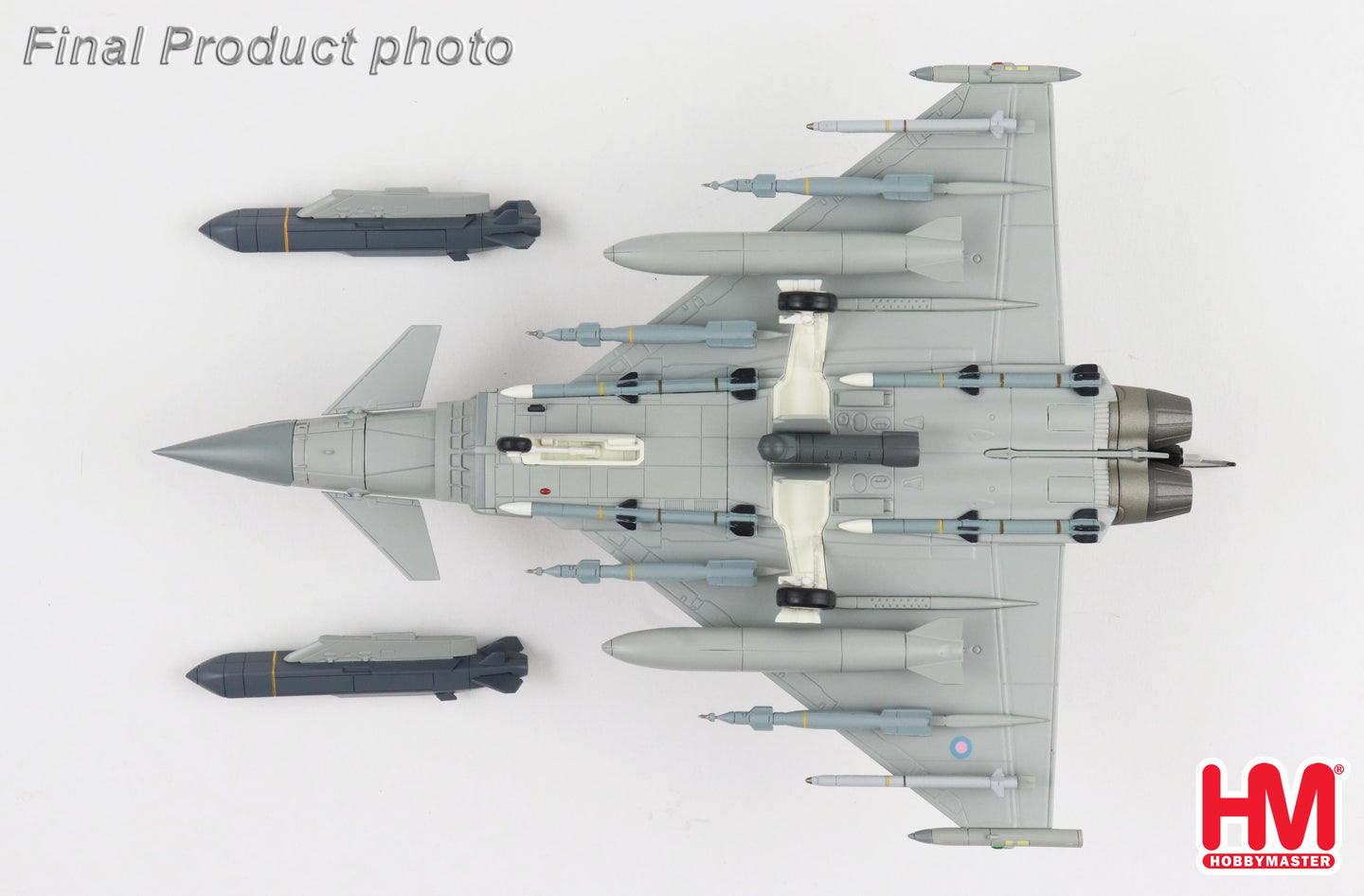HOBBY MASTER TYPHOON RAF ZK343 NO. 74 SQN TIGERS "WHAT IF SCHEME"