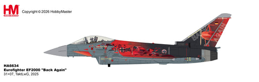 HOBBY MASTER EF2000 BACK AGAIN 31 AND 07 TAKTLWG 2025