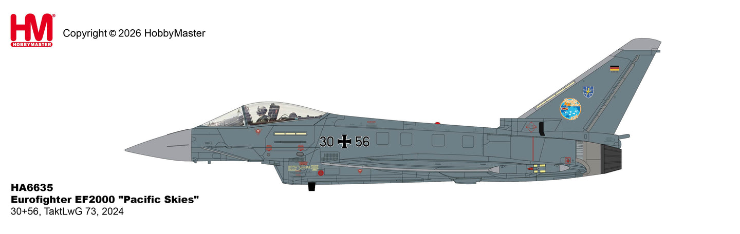 HOBBY MASTER EF-2000 "PACIFIC SKIES" 30+56 TAKTLWG 73 2024