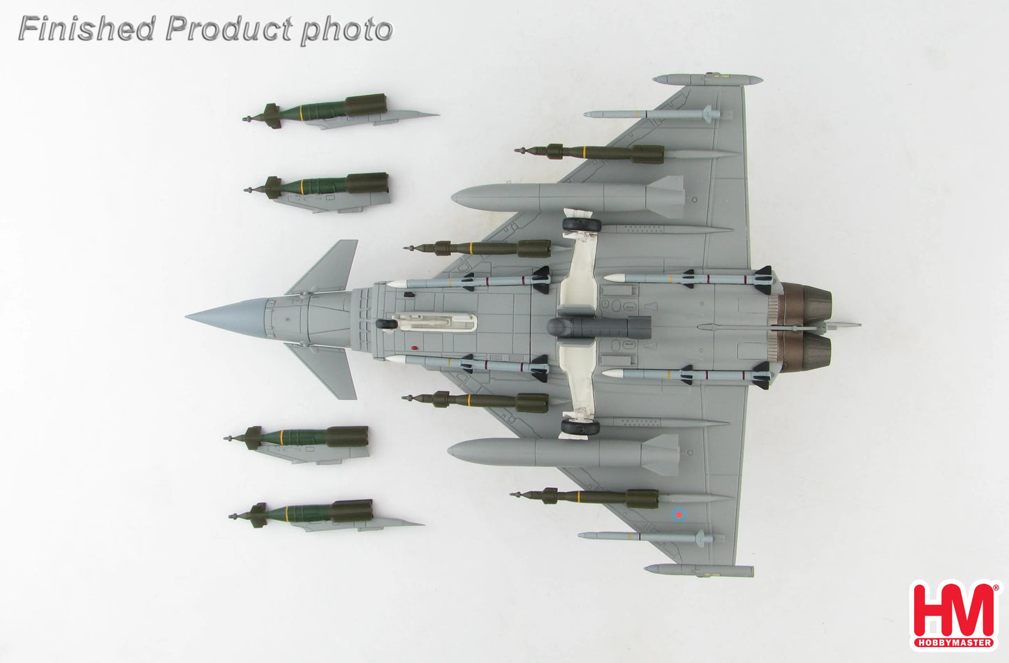HOBBY MASTER EUROFIGHTER TYPHOON FGR4 ZK361 RAF/QATAR EMIRI AIR FORCE
