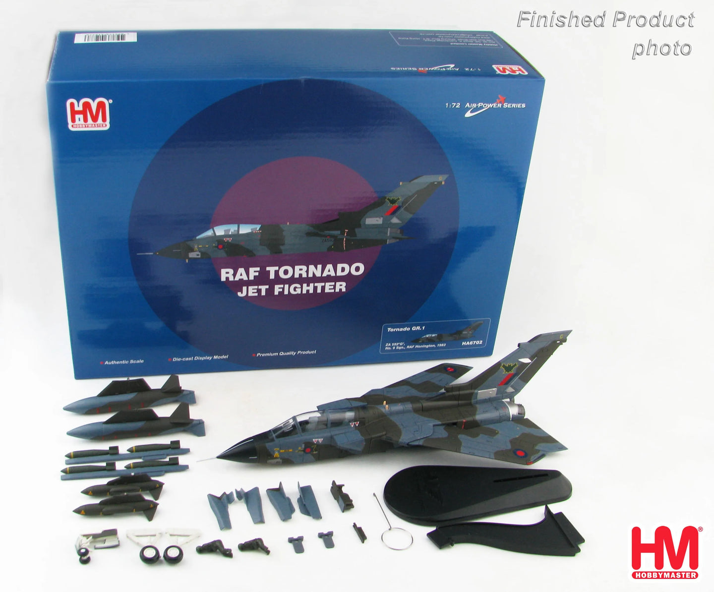 HOBBY MASTER TORNADO GR.MK I RAF No.9 SQN ENGLAND 1983