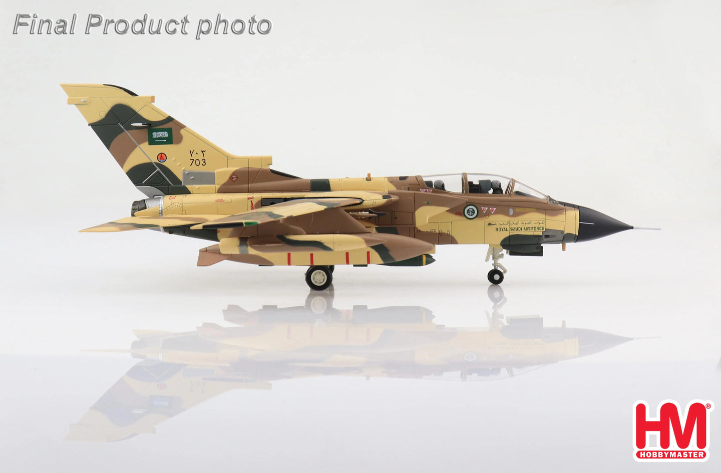 HOBBY MASTER TORNADO IDS RSAF "EXERCISE SAUDI SWORD" 2007 NO.703 7TH SQN RAF LOSSIEMOUTH