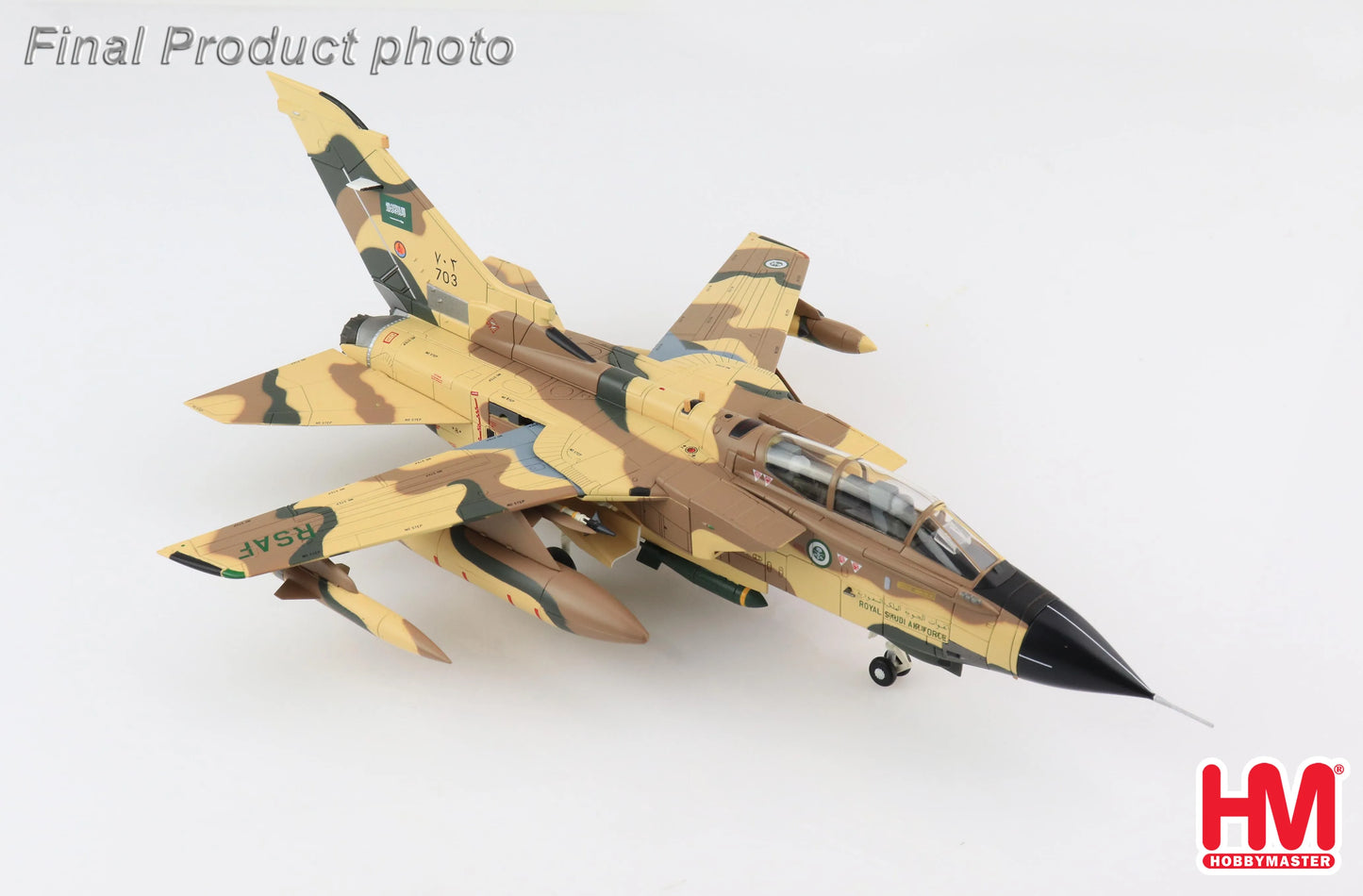 HOBBY MASTER TORNADO IDS RSAF "EXERCISE SAUDI SWORD" 2007 NO.703 7TH SQN RAF LOSSIEMOUTH