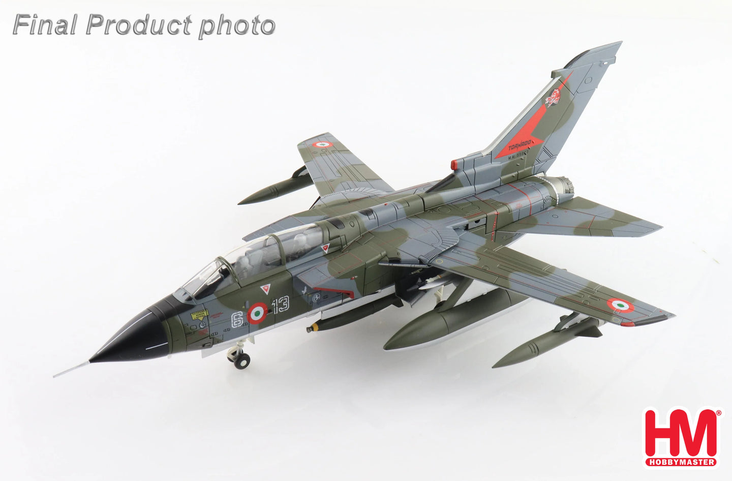 HOBBY MASTER TORNADO IDS 154 GRUPPO RED DEVILS, 6 STORMO, ITALIAN AIR FORCE, 1980