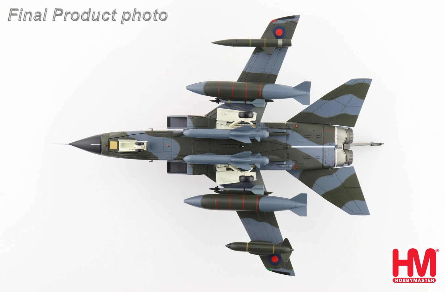 HOBBY MASTERS TORNADO GR.1B AJ-Q/ZA456 "DAMBUSTERS" RAF 1995 (WITH 2 X SEA EAGLE MISSILES)