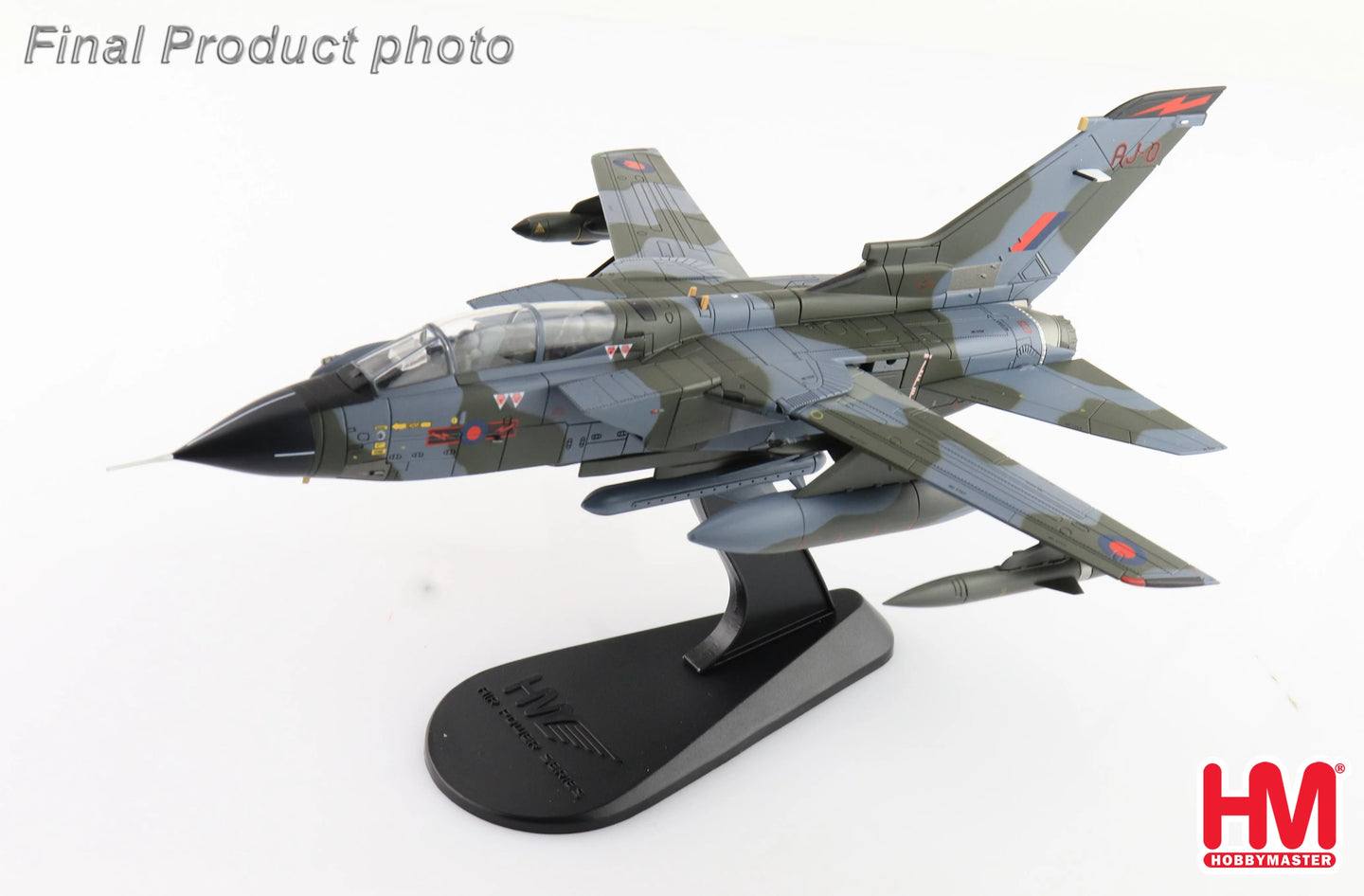 HOBBY MASTERS TORNADO GR.1B AJ-Q/ZA456 "DAMBUSTERS" RAF 1995 (WITH 2 X SEA EAGLE MISSILES)