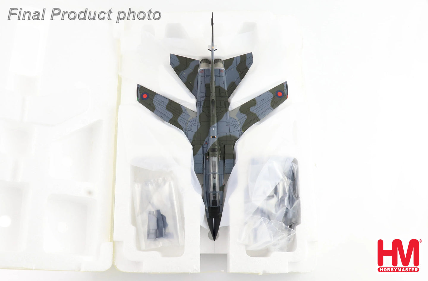 HOBBY MASTERS TORNADO GR.1B AJ-Q/ZA456 "DAMBUSTERS" RAF 1995 (WITH 2 X SEA EAGLE MISSILES)