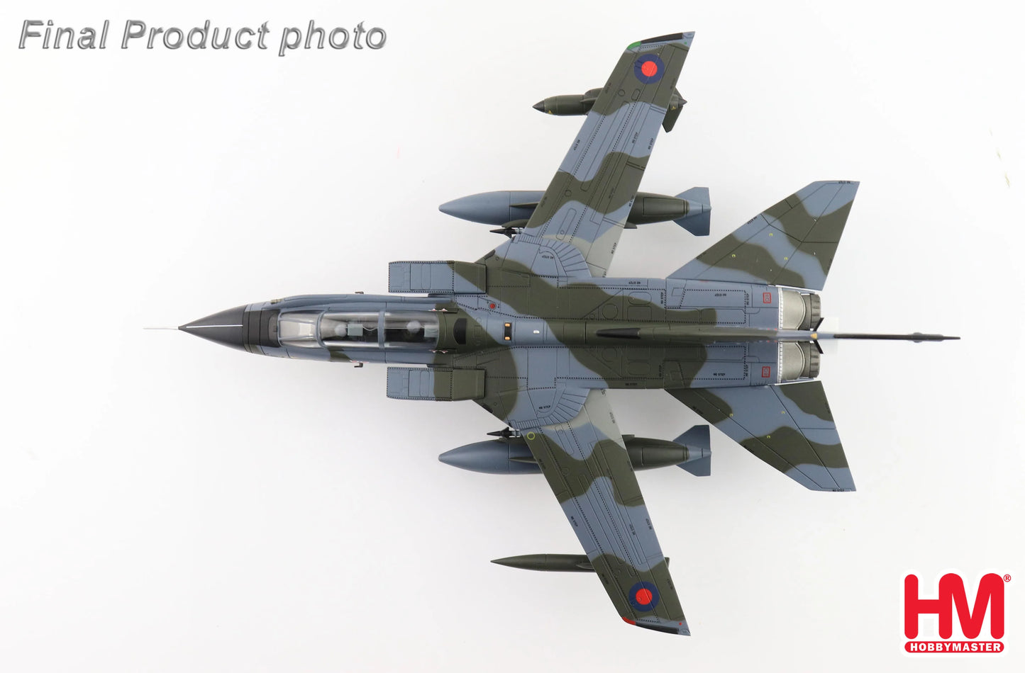 HOBBY MASTERS TORNADO GR.1B AJ-Q/ZA456 "DAMBUSTERS" RAF 1995 (WITH 2 X SEA EAGLE MISSILES)