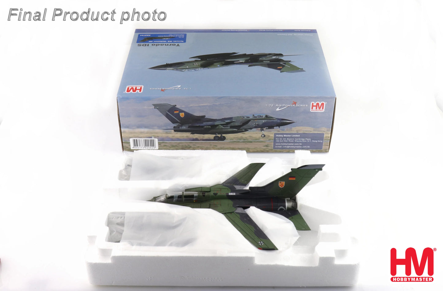 HOBBY MASTER TORNADO IDS "HOLLOMAN AB" 46+04 GERMAN AF FLIGHT TRAINING CENTRE (FLGAUSBZLW) 2007