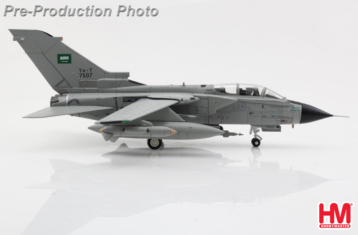 HOBBY MASTER TORNADO GR.1 ROYAL SAUDI AIR FORCE (RSAF) 7507 75TH SQN CONINGSBY AIR BASE 2013