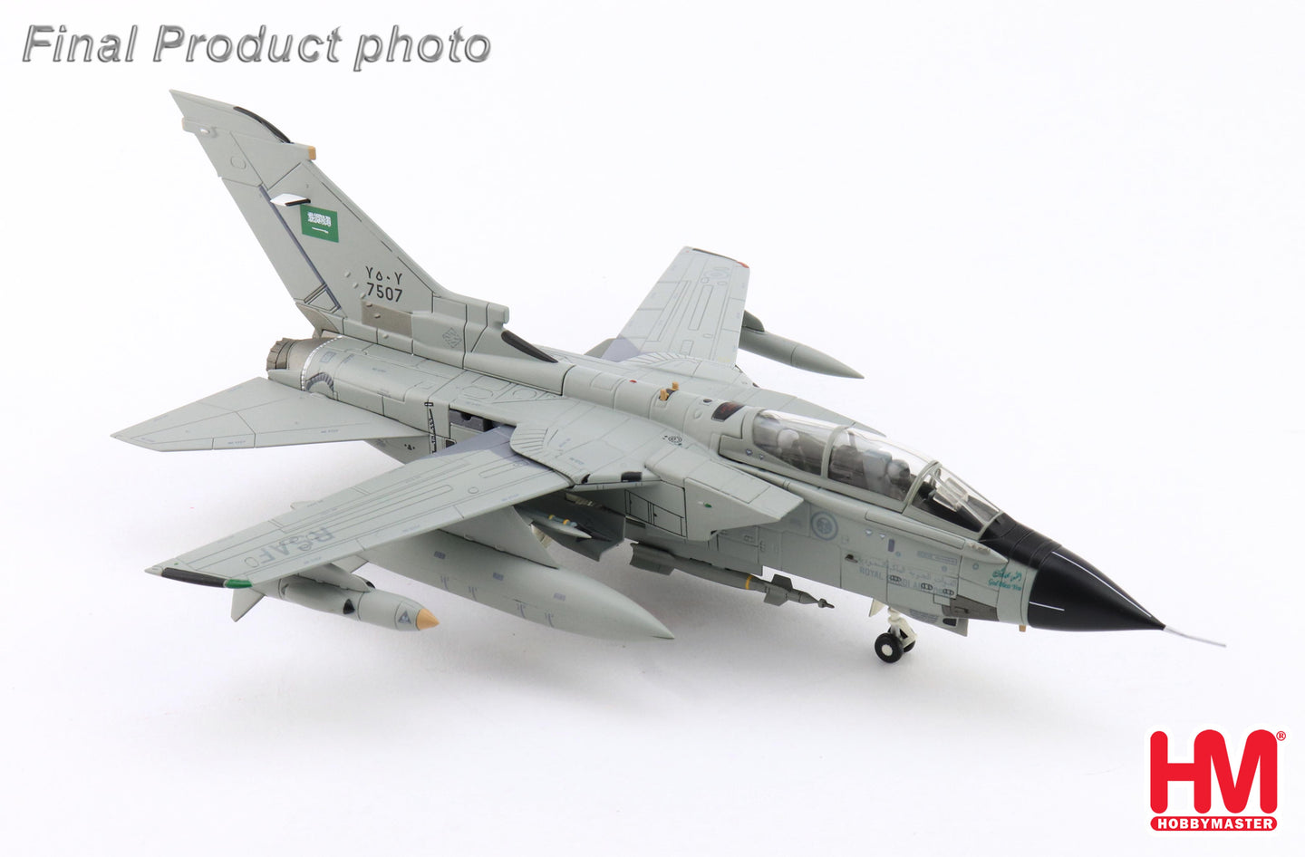 HOBBY MASTER TORNADO GR.1 ROYAL SAUDI AIR FORCE (RSAF) 7507 75TH SQN CONINGSBY AIR BASE 2013
