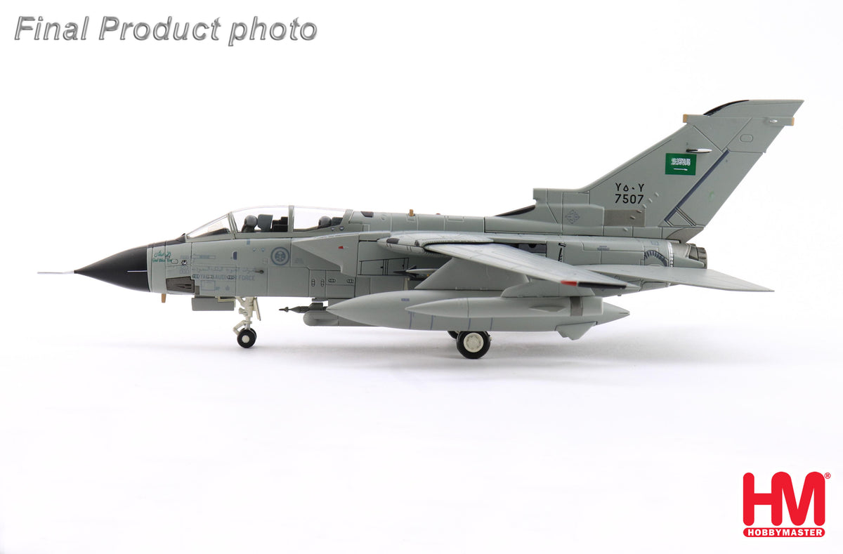 HOBBY MASTER TORNADO GR.1 ROYAL SAUDI AIR FORCE (RSAF) 7507 75TH SQN CONINGSBY AIR BASE 2013