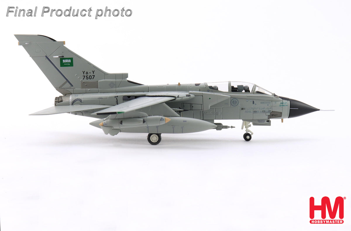 HOBBY MASTER TORNADO GR.1 ROYAL SAUDI AIR FORCE (RSAF) 7507 75TH SQN CONINGSBY AIR BASE 2013