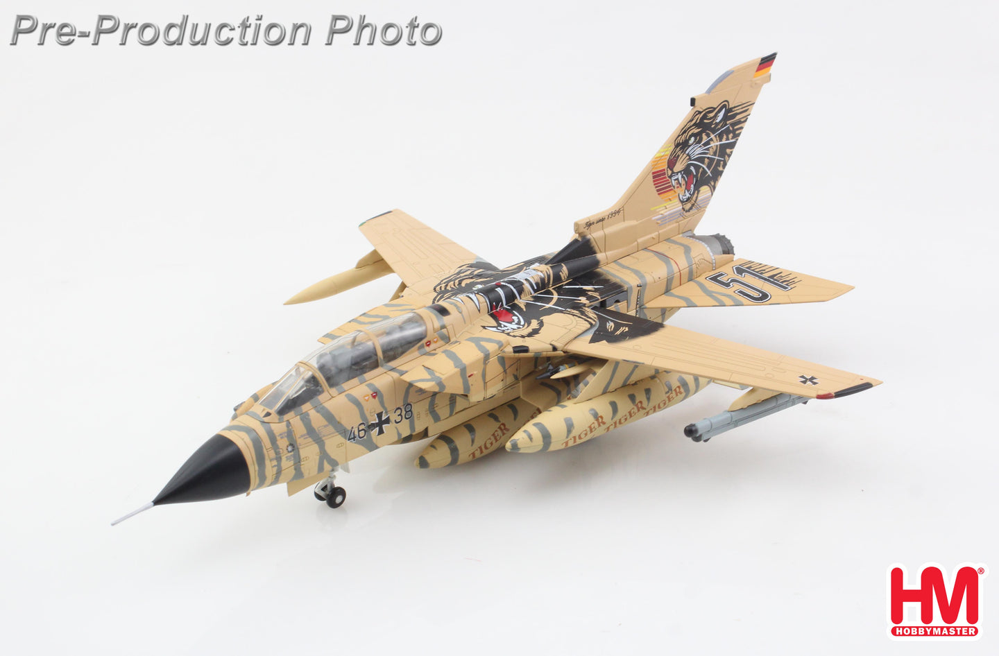 HOBBY MASTER TORNADO ECR LUFTWAFFE "NATO TIGER MEET 2025" TAW 51 "IMMELMANN" BEJA AB 2025 46+38