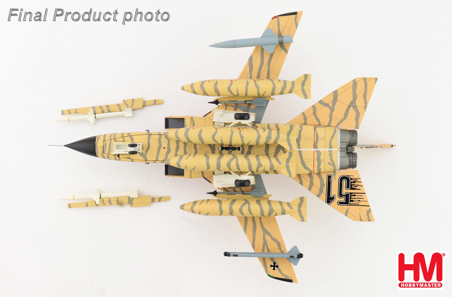 HOBBY MASTER TORNADO ECR LUFTWAFFE "NATO TIGER MEET 2025" TAW 51 "IMMELMANN" BEJA AB 2025 46+38