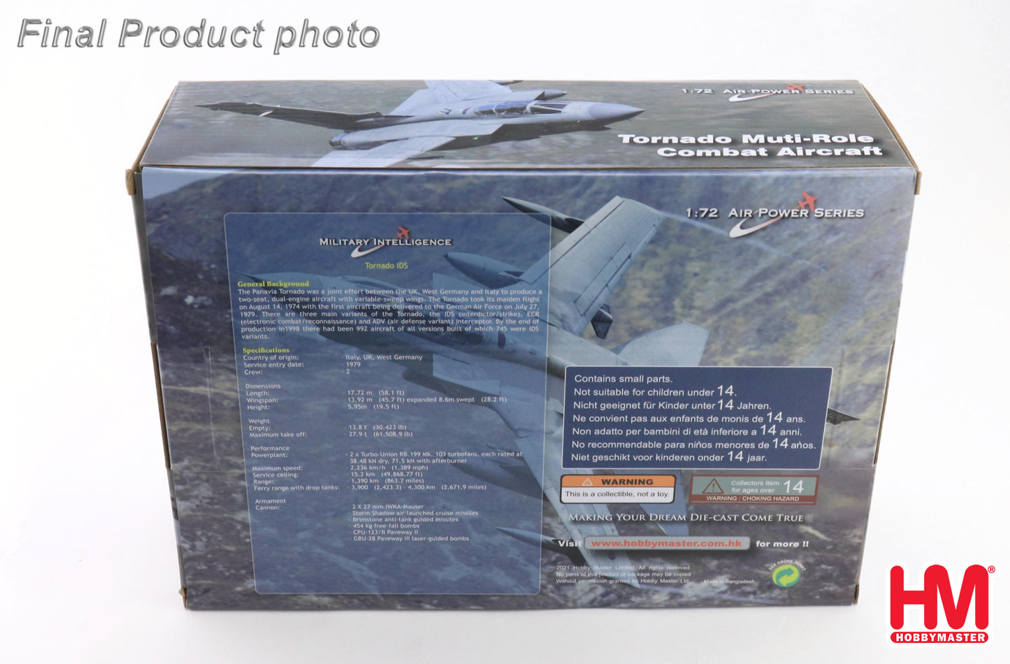 HOBBY MASTER TORNADO ECR LUFTWAFFE "NATO TIGER MEET 2025" TAW 51 "IMMELMANN" BEJA AB 2025 46+38