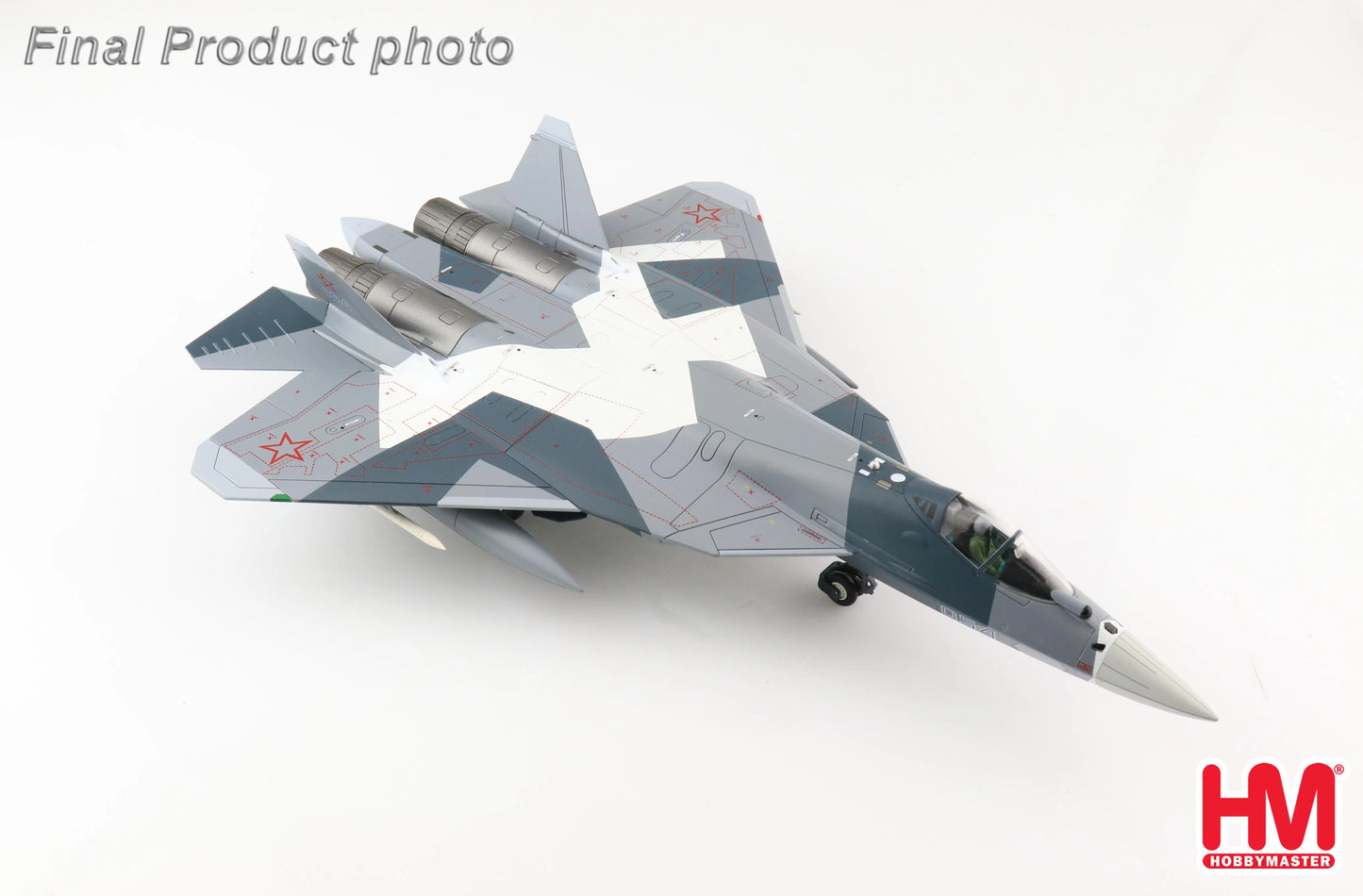 HOBBY MASTER SU-57 BLUE 054 RUSSIAN AIR FORCE 2013