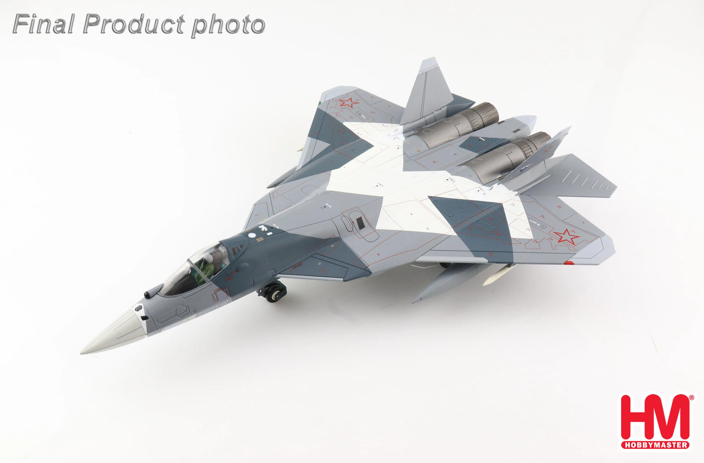 HOBBY MASTER SU-57 BLUE 054 RUSSIAN AIR FORCE 2013