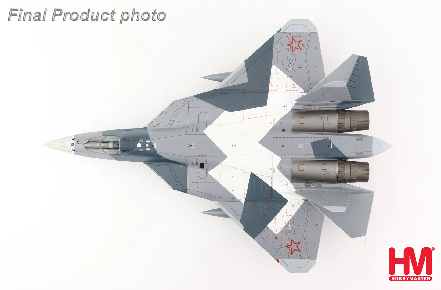 HOBBY MASTER SU-57 BLUE 054 RUSSIAN AIR FORCE 2013