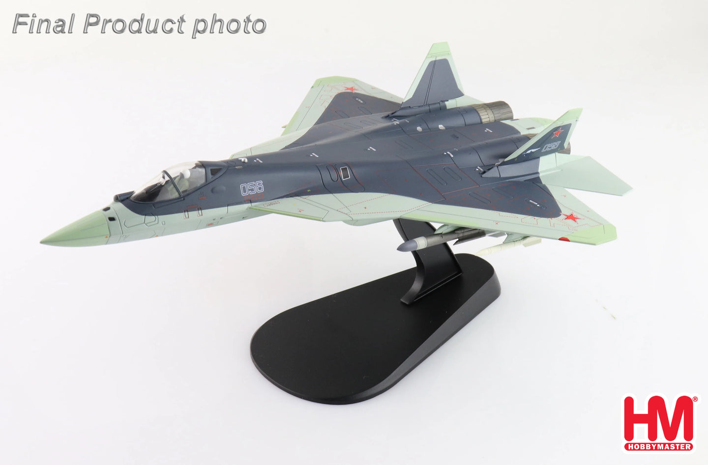 HOBBY MASTER SU-57 STEALTH FIGHTER (T-50) BORT 56 RUSSIAN AIR FORCE 2023