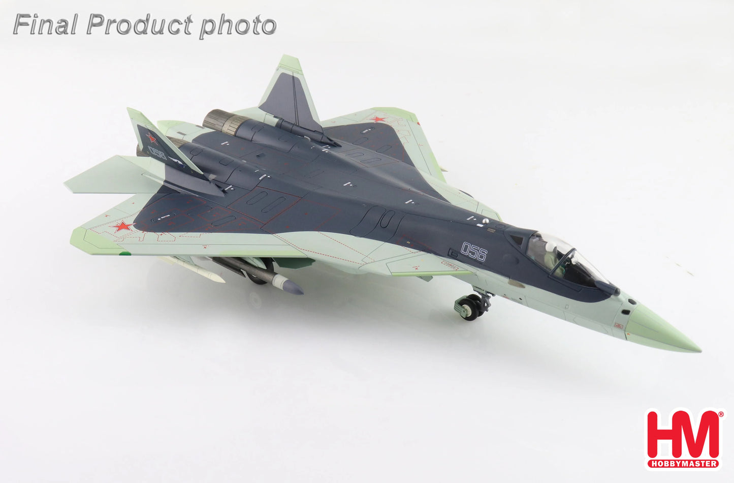 HOBBY MASTER SU-57 STEALTH FIGHTER (T-50) BORT 56 RUSSIAN AIR FORCE 2023