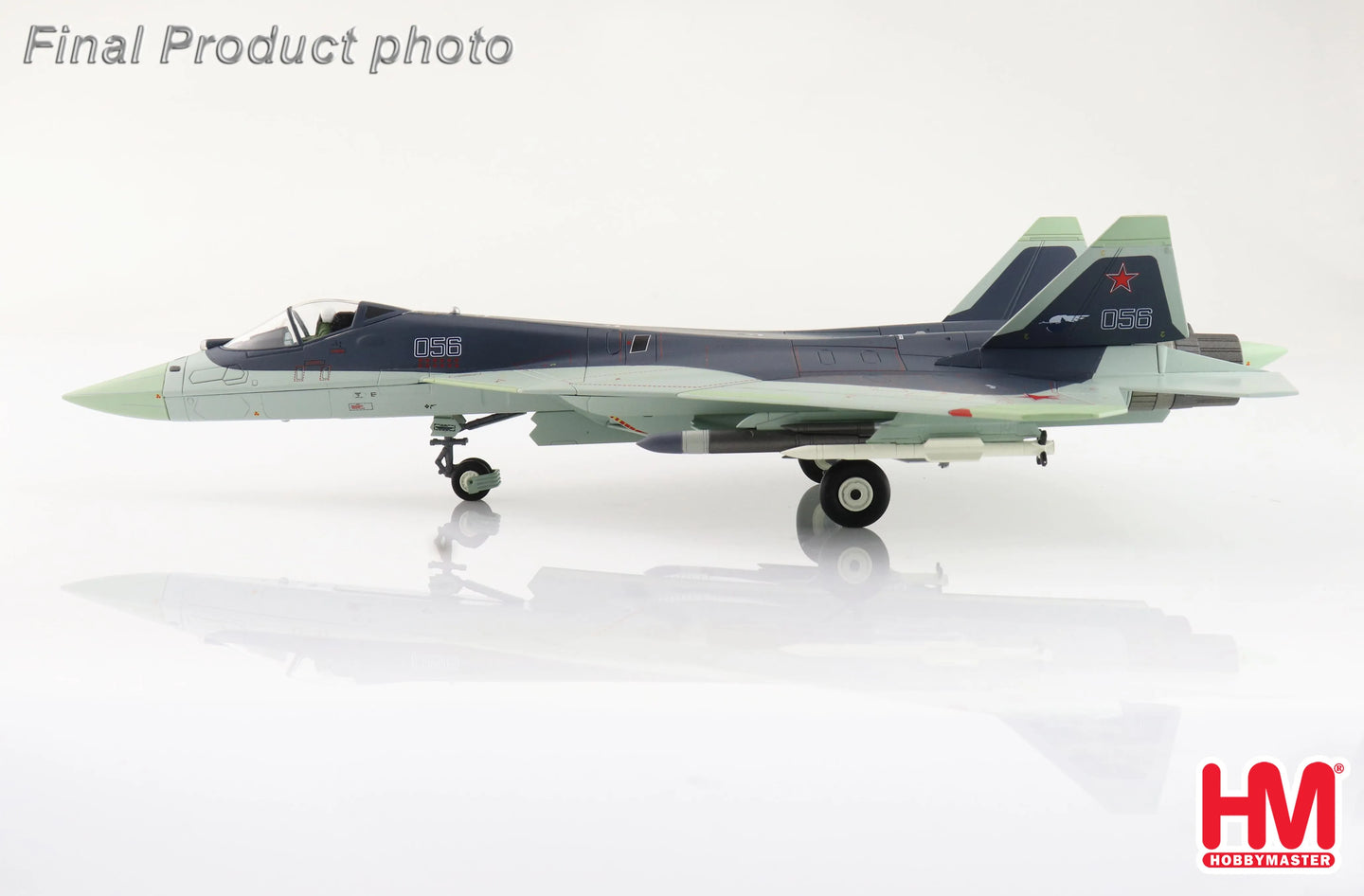 HOBBY MASTER SU-57 STEALTH FIGHTER (T-50) BORT 56 RUSSIAN AIR FORCE 2023