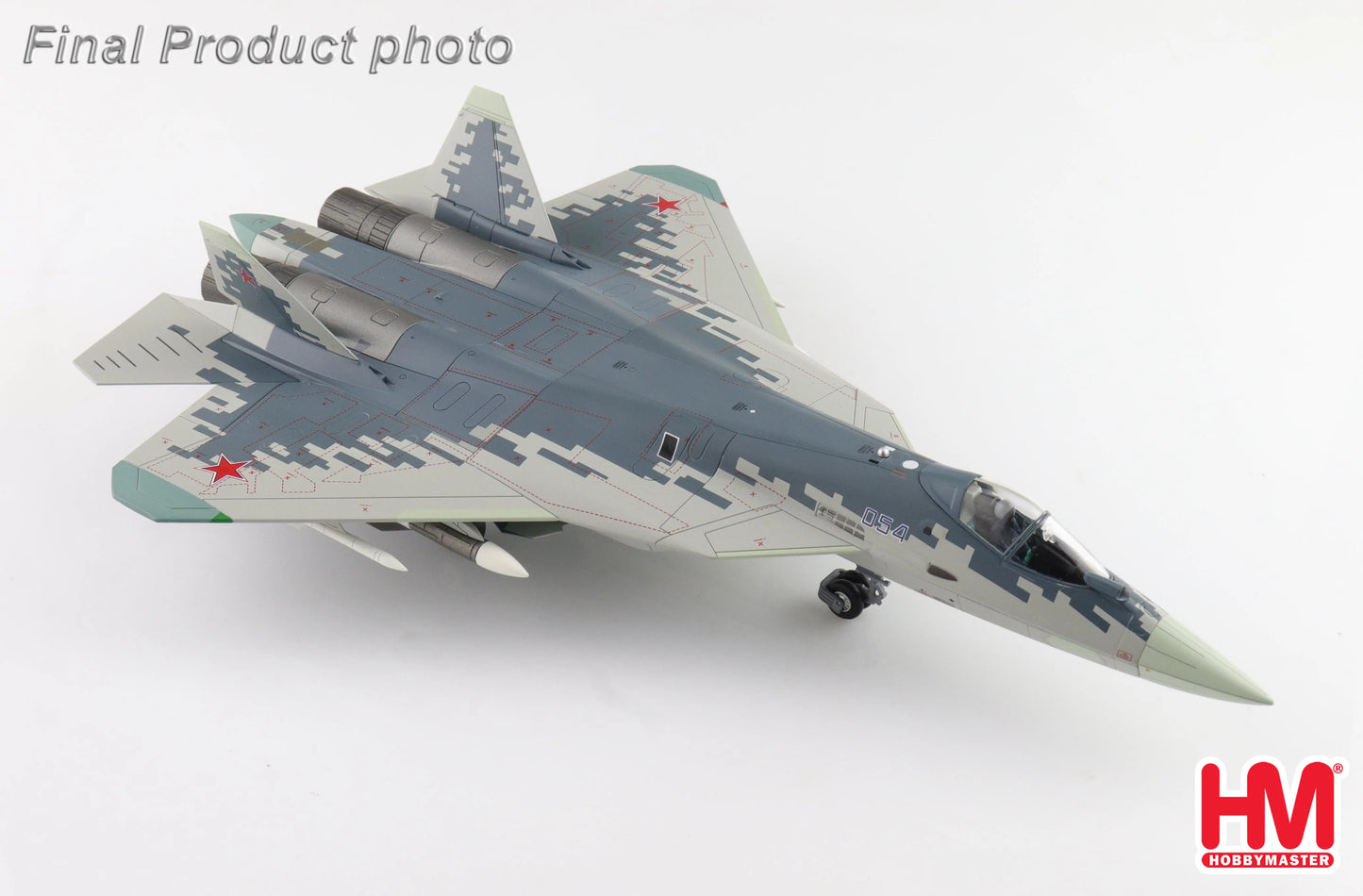 HOBBY MASTER SU-57 "ZHUHAI AIR SHOW 2024" 054 RUSSIAN AIR FORCE